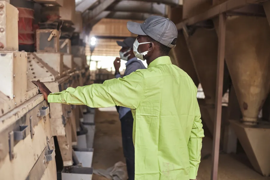 Pristine processing pipelines and milling chambers in operation