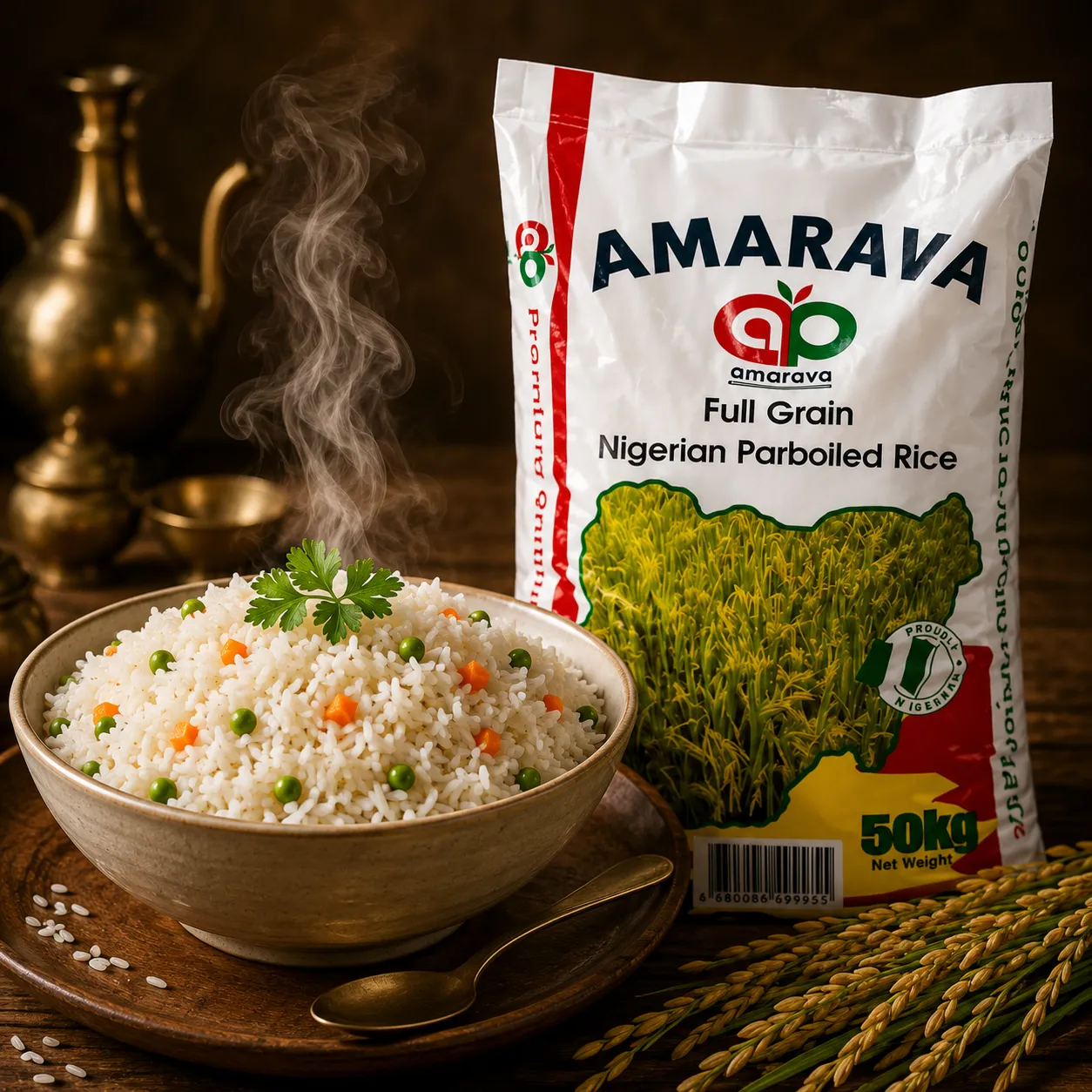 Amarava Premium Parboiled Rice