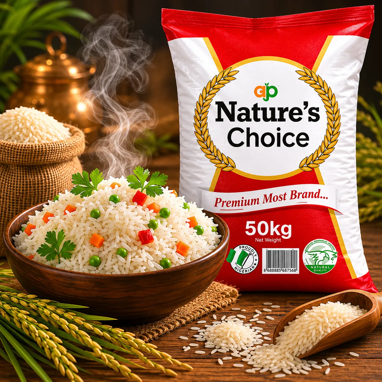 Nature's Choice Premium Parboiled Rice